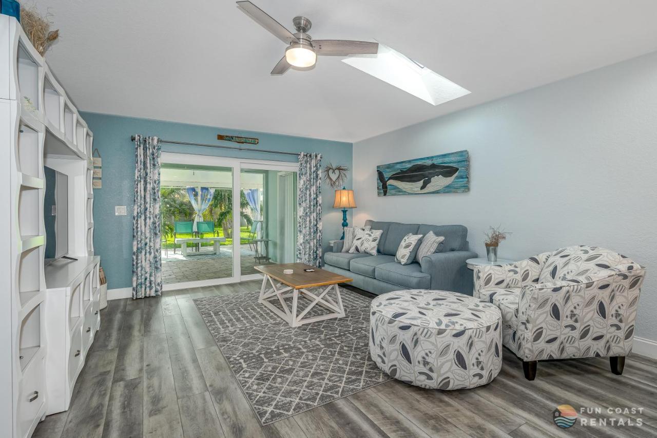 Dog Friendly Home Wprivate Fenced Yard, Garage & Fire Pit Steps To The Beach! Нью-Смірна-Біч Екстер'єр фото