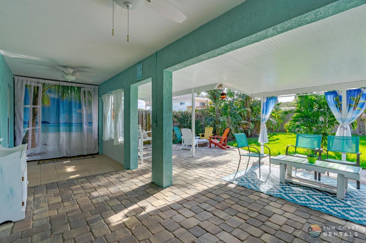 Dog Friendly Home Wprivate Fenced Yard, Garage & Fire Pit Steps To The Beach! Нью-Смірна-Біч Екстер'єр фото