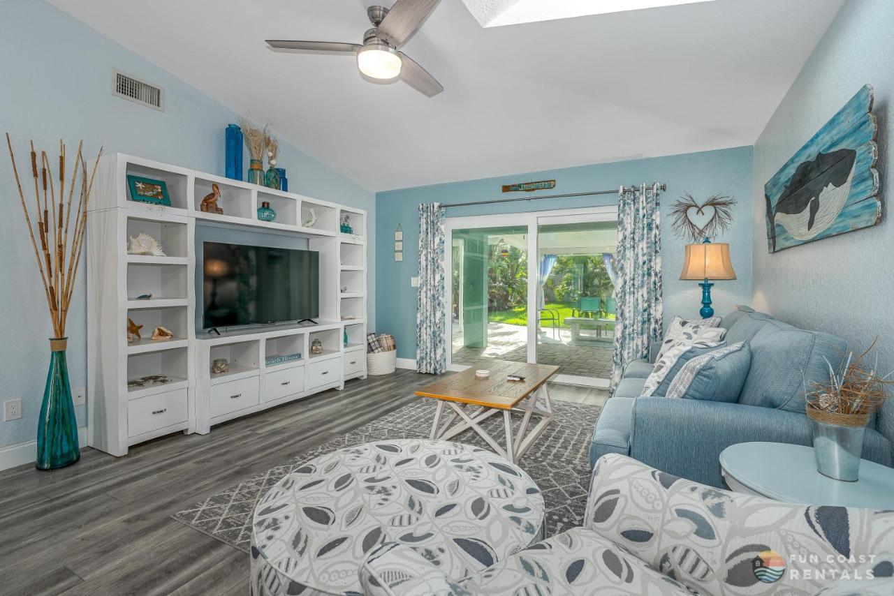 Dog Friendly Home Wprivate Fenced Yard, Garage & Fire Pit Steps To The Beach! Нью-Смірна-Біч Екстер'єр фото