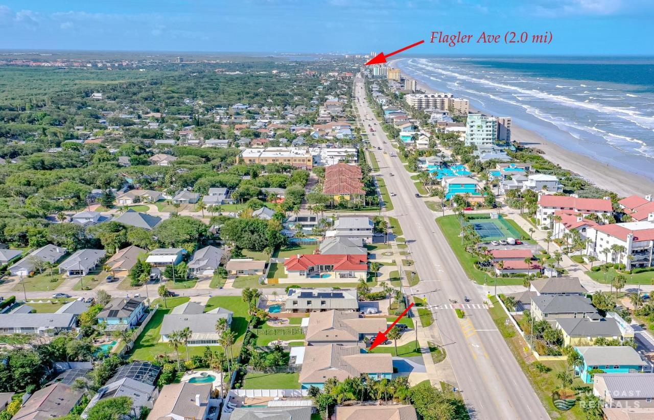 Dog Friendly Home Wprivate Fenced Yard, Garage & Fire Pit Steps To The Beach! Нью-Смірна-Біч Екстер'єр фото